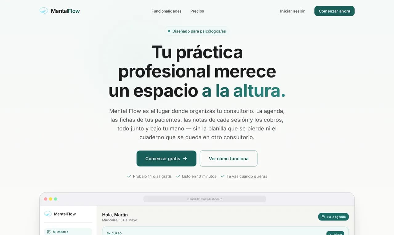 Web de Mental Flow por Vértice